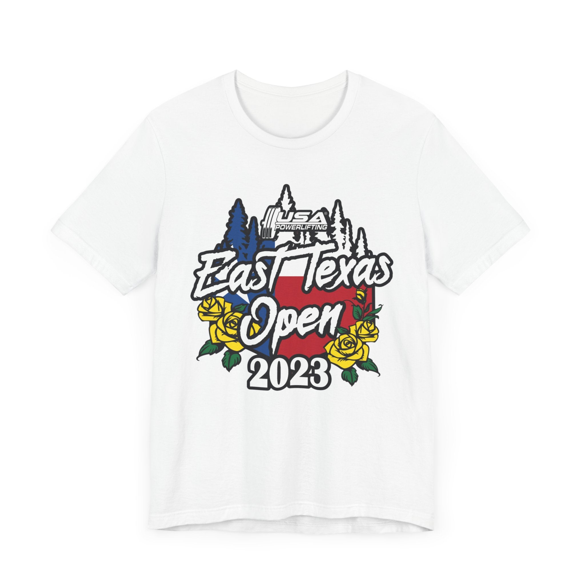 23' East Texas Open 2023 Unisex Short Sleeve Tee - Vibrant Tournament Shirt