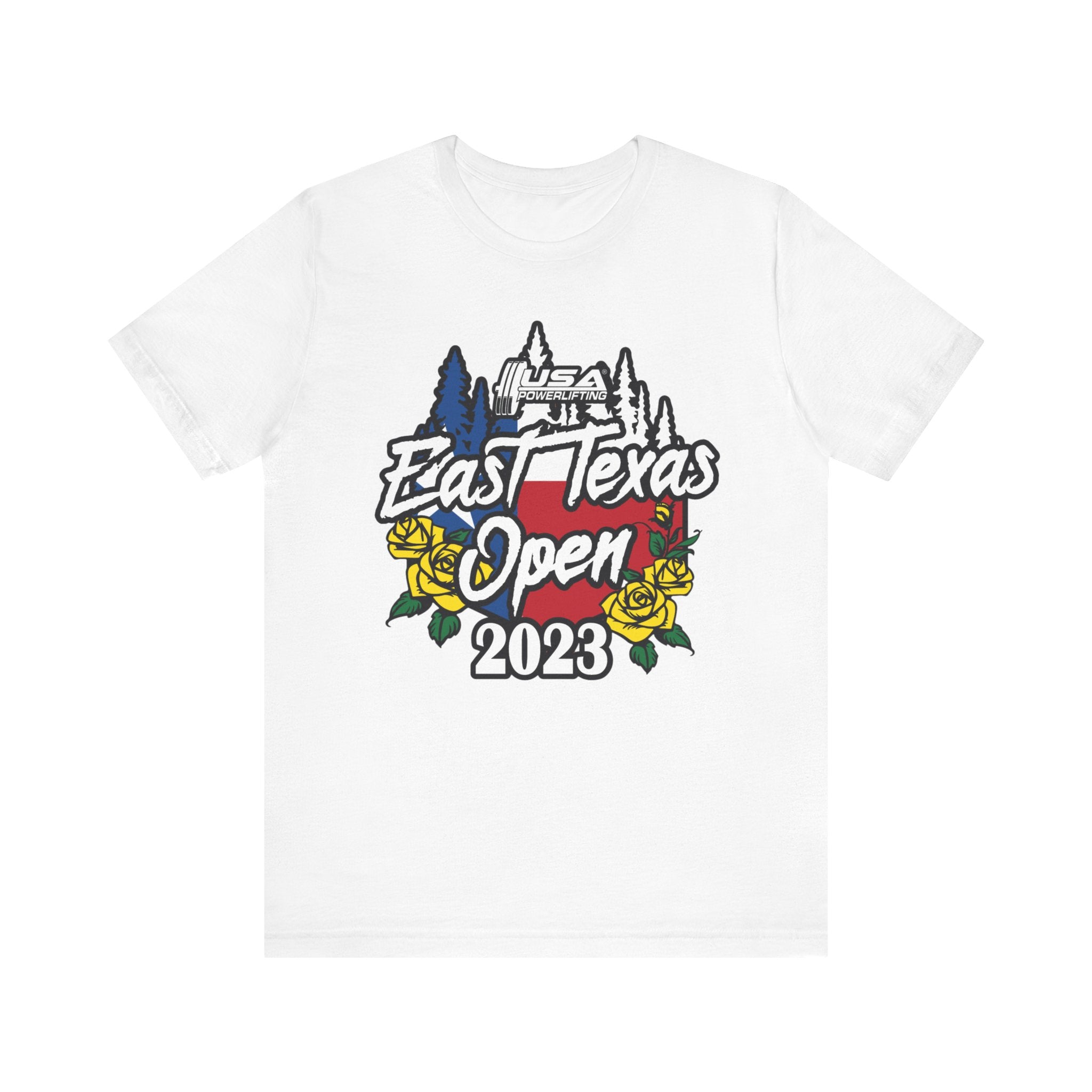 23' East Texas Open 2023 Unisex Short Sleeve Tee - Vibrant Tournament Shirt
